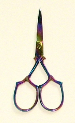 Multicoloured Titanium Scissors