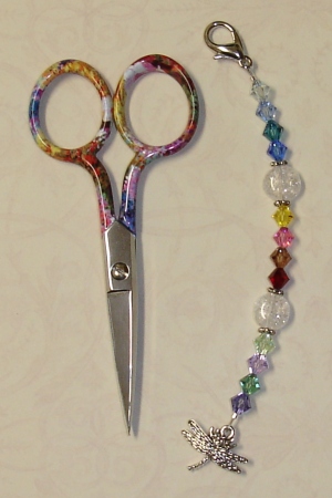 Monet Dragon Scissor Fob