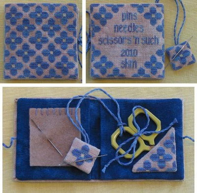 Pocket-sized Posy Needlework Case