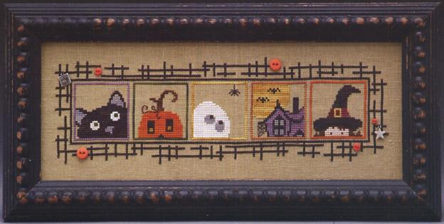 Halloween Border & Cat
