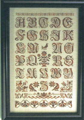 Alphabet Sampler I