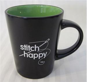 Bright Sips Mug, Green interior