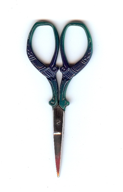 Green Titanium Scissors
