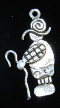 Silver Shepherd Charm