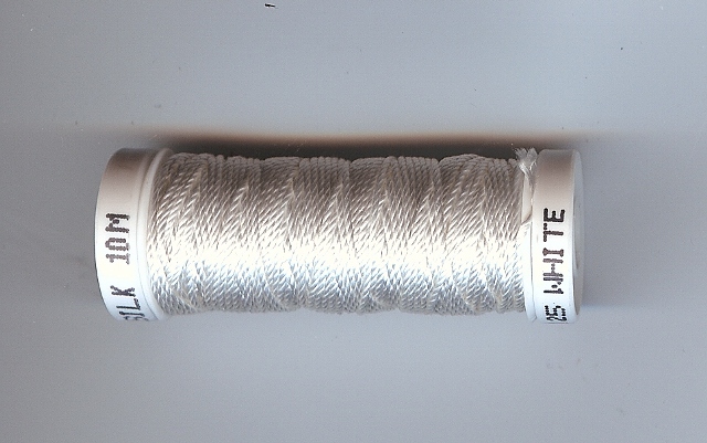 White, Trebizond Twisted Silk