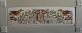 Folk Art Alphabet Frames