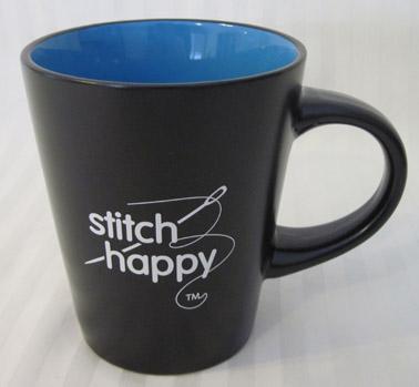 Bright Sips Mug, Blue Interior