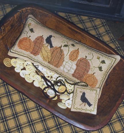 Pumpkin Row Pincushion