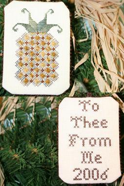 Pineapple Christmas Ornament
