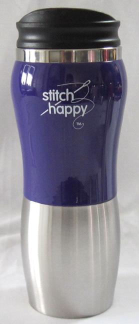 Stitch Happy Curvy Tumbler, Purple