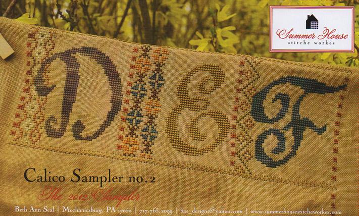 Calico Sampler, Part 2, DEF