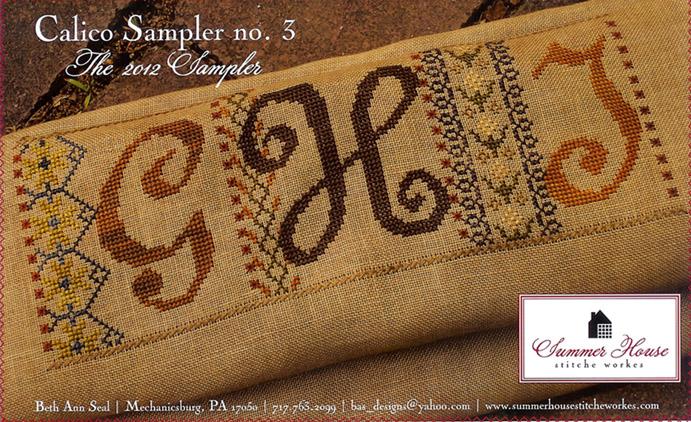 Calico Sampler, Part 3, GHI