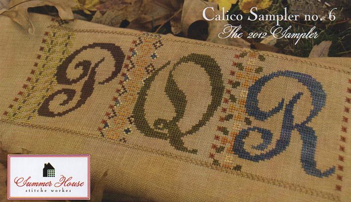 Calico Sampler, Part 6, PQR
