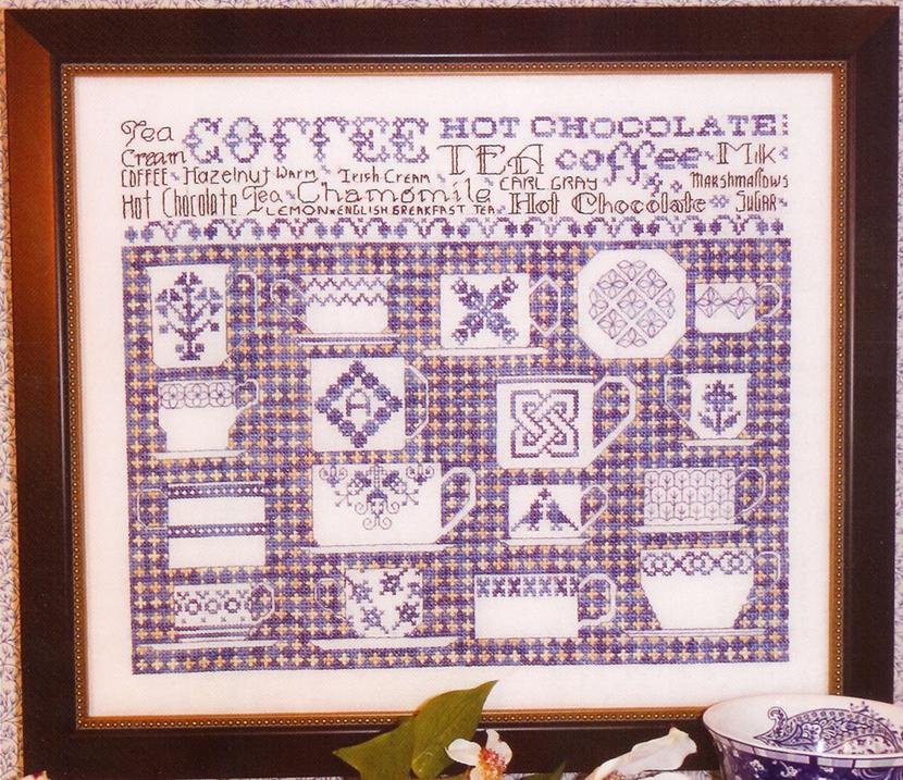 China Blue Sampler