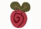 2310.s Small Raspberry Swirly Bud