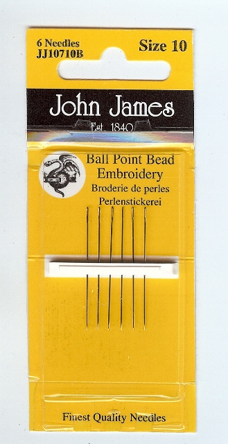 John James Beading #10 Needles