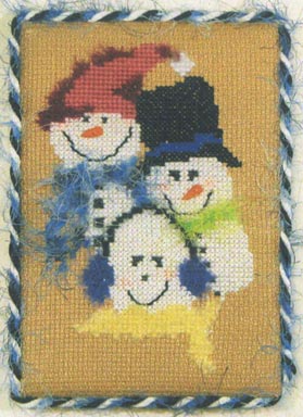 Snowmen Trio w/emb