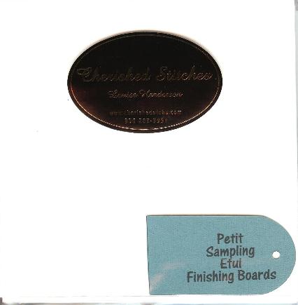 A Petit Sampling Etui Finishing boards