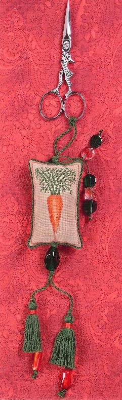 Carrots Scissor Fob