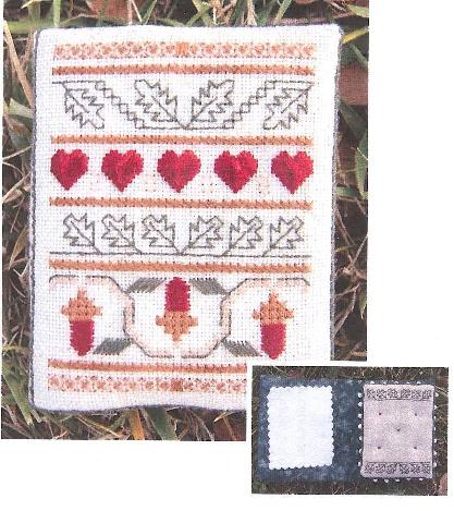 Acorn Stitching Needlebook Kit