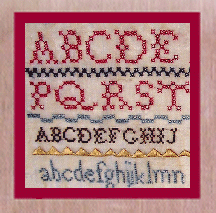 ABC Magnetic Bookmark