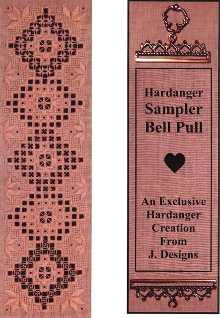 Hardanger Sampler Bell Pull