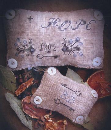 Hope Pinkeep and Scissor Fob