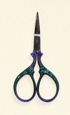Purple & Green Pattern Scissors
