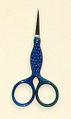 Blue and Green Fish Scissors