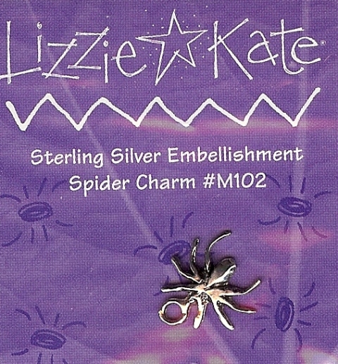 Sterling Silver Spider Charm