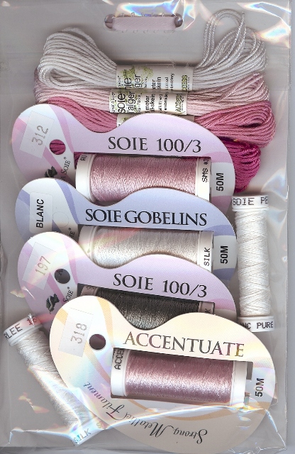 Crystal Roses Silk Thread Kit