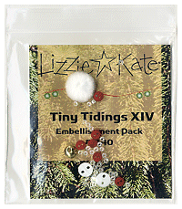 Tiny Tidings XIV Embellishment