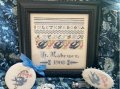 Hannah's Bluebird Sampler